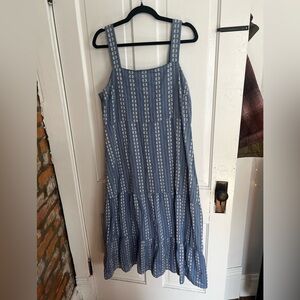 Madewell button-back maxi dress